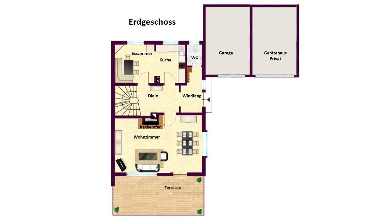 Willa Chiemsee-Ferienhaus Schlegel Breitbrunn am Chiemsee